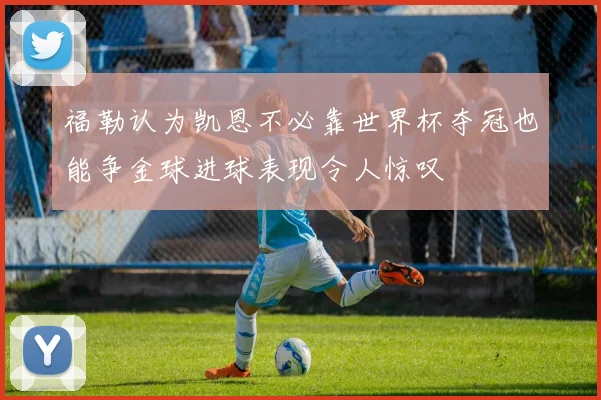 福勒认为凯恩不必靠世界杯夺冠也能争金球进球表现令人惊叹