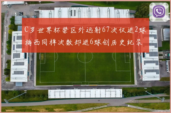 C罗世界杯禁区外远射67次仅进2球梅西同样次数却进6球创历史纪录